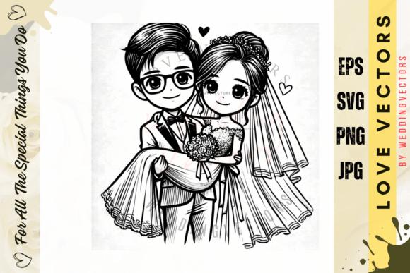 C4580: The Whimsical Wedding Graphics You Need