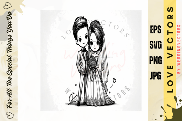 Capturing Romance: The C4714 Wedding Logo Concept