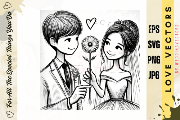 Celebrate Love with the C455 Wedding Couple & Vector Collection