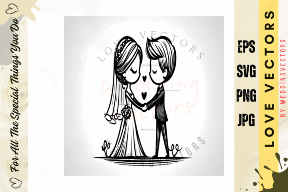 Elegant Wedding Vectors: Capturing Matrimonial Bliss in Your Designs