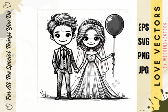 Elevate Your Romantic Designs with 'C4737' Love Vectors