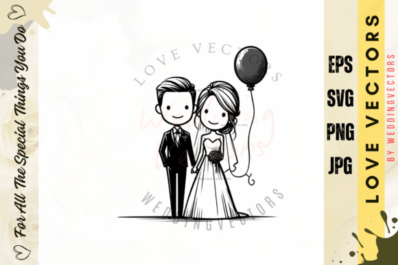 Ethereal Vectors for Wedding & Love Projects
