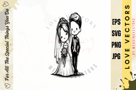 Romance in Every Detail: Luxury Love Branding Artwork - C4726
